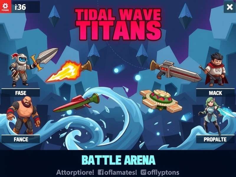 Tidal Wave Titans battle arena