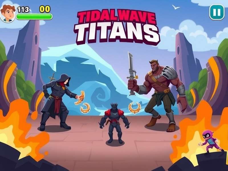 Tidal Wave Titans gameplay screenshot